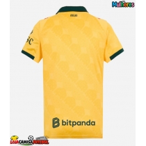 Camisa de Futebol AC Milan Equipamento Alternativo Mulheres 2025-26 Manga Curta